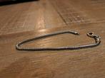 Thedora Zilveren Armband - 20 cm, Sieraden, Tassen en Uiterlijk, Armbanden, Ophalen of Verzenden, Zo goed als nieuw, Zilver, Zilver