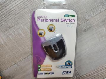 ATEN US-221 USB 2.0 Peripheral Switch NIEUW in OVP 