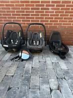 Familiy fix2 met 2 x maxi cosi rock autostoelen, Ophalen, Gebruikt, Slaapstand, Isofix