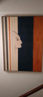 Acrylschilderij  55/75, Antiek en Kunst, Ophalen