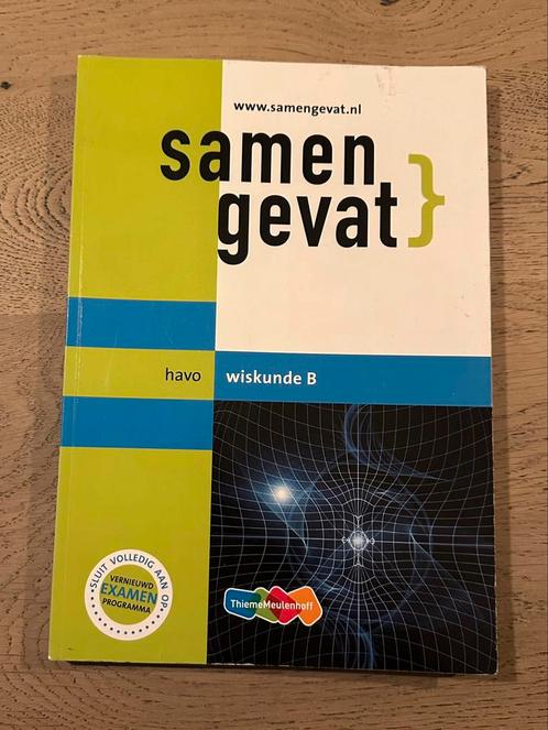 Samengevat havo Wiskunde B, Boeken, Schoolboeken, Zo goed als nieuw, Nederlands, HAVO, Ophalen of Verzenden