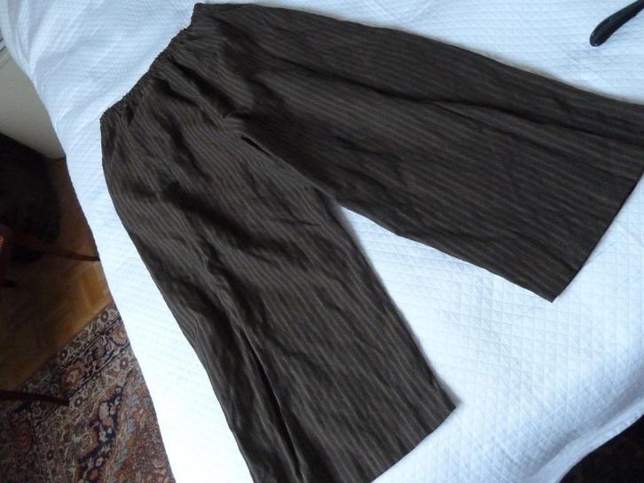 Rundholz aparte baggy broek met wijde pijpen, striped, zgan, Kleding | Dames, Broeken en Pantalons, Zo goed als nieuw, Maat 38/40 (M)