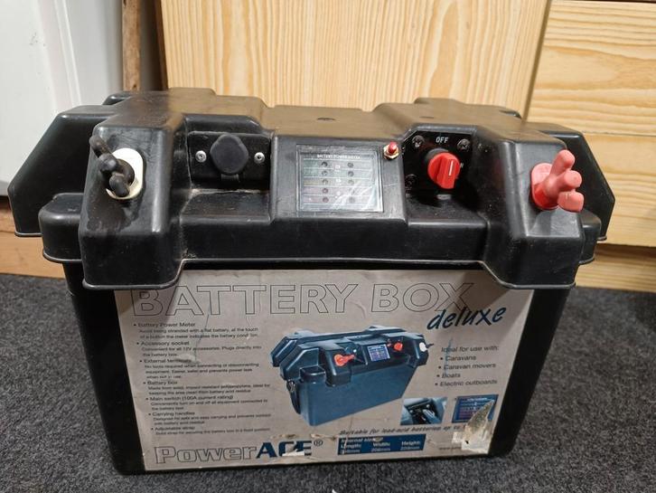 Accubox Deluxe - PowerACE, Caravans en Kamperen, Caravan accessoires, Ophalen of Verzenden