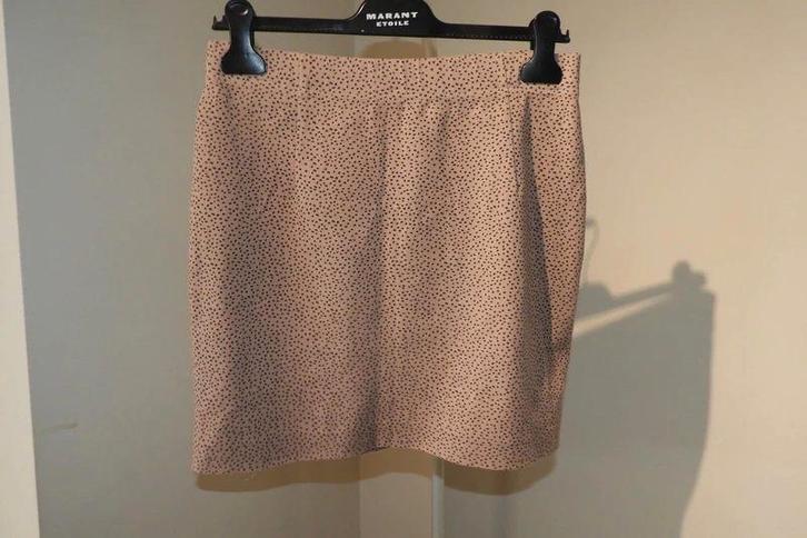Marccain rokje elastische tailleband animal printje N3/M, Kleding | Dames, Rokken, Zo goed als nieuw, Maat 38/40 (M), Beige, Boven de knie