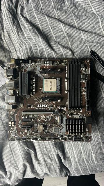 MSI b450 & AMD Ryzen 5 2400g beschikbaar voor biedingen