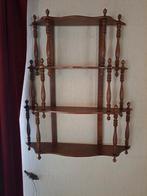 Houten Wandrek met 3 Planken, Ophalen, Gebruikt