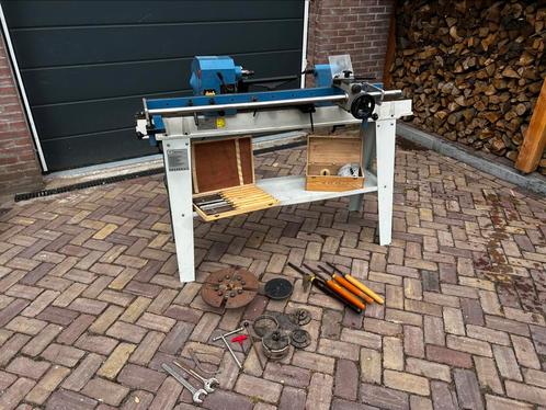 HBM 1100 Variabele Houtdraaibank, Doe-het-zelf en Verbouw, Draaibanken, Ophalen of Verzenden