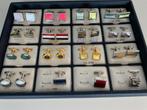 Verzameling van 13 paar manchetknopen, Sieraden, Tassen en Uiterlijk, Manchetknopen, Ophalen of Verzenden, Zo goed als nieuw, Overige materialen
