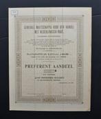 Generale Maatschappij voor den Handel met Ned.Indie - 1906, Postzegels en Munten, Aandelen en Waardepapieren, Verzenden, Voor 1920