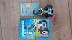 Playmobil 6877; Politieagente met balans racer met doosje, Kinderen en Baby's, Speelgoed | Playmobil, Ophalen of Verzenden, Zo goed als nieuw