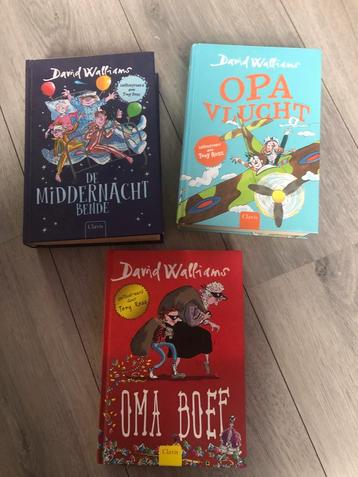 David Walliams - 3 Leesboeken beschikbaar voor biedingen