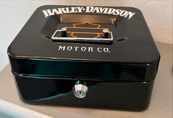 Harley Davidson Geldkistje, Verzamelen, Automerken, Motoren en Formule 1, Nieuw, Motoren, Ophalen of Verzenden