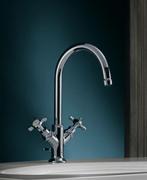 HANSGROHE AXOR MONTREUX WASTAFELKRAAN MET WASTE, Nieuw, Kraan, Ophalen of Verzenden, Chroom