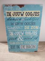 Tekstbord/decoratieve plank/plaat, Ophalen of Verzenden, Nieuw