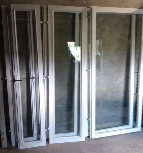 Hardhouten kozijnen voorzetramen 6 stuks, Doe-het-zelf en Verbouw, Kozijnen en Schuifpuien, Gebruikt, Raamkozijn, Hout, 150 tot 225 cm