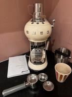 SMEG espressomachine/pistonmachine, Witgoed en Apparatuur, Koffiezetapparaten, Gebruikt, Espresso apparaat, Gemalen koffie, 1 kopje