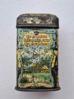 Oranje Cacao Koningin Wilhelmina Helmond monster blikje, Verzamelen, Blikken, Ophalen of Verzenden, Gebruikt, Overige