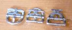 3 antieke kuitgespen van zilver, Antiek en Kunst, Antiek | Goud en Zilver, Ophalen of Verzenden, Zilver