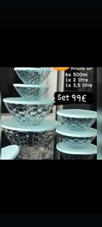 Nieuwe prisma kommen set van tupperware, Ophalen of Verzenden, Nieuw, Bak of Kom