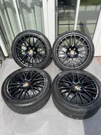 Porsche Cayenne 21 inch RS Spyder set zwart, Ophalen, 285 mm, Banden en Velgen, 21 inch