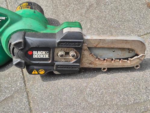 Electrische takkenzaag Black&Decker, Tuin en Terras, Takkenscharen, Gebruikt, Ophalen of Verzenden