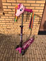 Micro Maxi Deluxe LED step roze met lichtgevende wielen, Fietsen en Brommers, Steps, Ophalen, Zo goed als nieuw, Gewone step, Micro