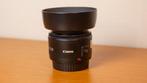 canon EF 50mm f1.8 II + Canon zonnekap ES-62 + Tiffen filter, Audio, Tv en Foto, Fotografie | Lenzen en Objectieven, Ophalen of Verzenden