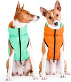 AiryVest Hondenjas Lichtgevend XS25 Lightgreen-Orange -50%!, Ophalen of Verzenden, Nieuw, Hondenjas