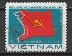Vietnam 1976 Nationale vergadering vlag CTO, Verzenden, Gestempeld, Zuidoost-Azië