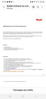 10 kortingsbonnen van walibi, Tickets en Kaartjes, Drie personen of meer, Kortingsbon, Pretpark