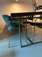 Visgraat patroon tafel van westwing, Huis en Inrichting, Tafels | Salontafels, Ophalen, 100 tot 150 cm, 50 tot 75 cm, 50 tot 100 cm