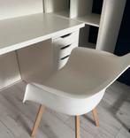 Kuipstoel  in de kleur wit, Ophalen, Kunststof, Wit, Zo goed als nieuw