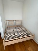 BJÖRKSNÄS Ikea Bed 160x200cm, Huis en Inrichting, 160 cm, Gebruikt, Hout, Ophalen