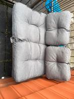 Pallet bank met kussens, Tuin en Terras, Ophalen, Gebruikt, Hout