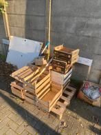 Brandhout om aan te maken / vuurkorf, Minder dan 3 m³, Ophalen, Overige houtsoorten, Blokken