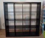 16 vaks Ikea expedit kallax open kast vakkenkast zwart 4x4, Huis en Inrichting, Kasten | Ladekasten, Ophalen, 100 tot 150 cm, 5 laden of meer