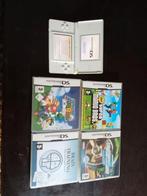 Nintendo ds met 4 spellen, 1 speler, Ophalen of Verzenden, Zo goed als nieuw, Vanaf 3 jaar