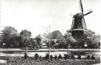 Oude Pekela (Gr.) Molen met plantsoen, 1969, Verzamelen, Ansichtkaarten | Nederland, Verzenden, 1960 tot 1980, Ongelopen, Groningen