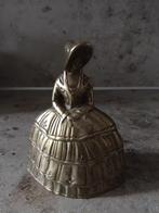 Koperen tafelbel: dame, Antiek en Kunst, Ophalen of Verzenden, Koper