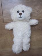 Toys Take Me Home wit ruwharig zacht pluche knuffel beer, Ophalen of Verzenden, Nieuw, Beer