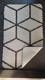 Badmat/Douchemat 50x80 cm - Grijs/Crème, Huis en Inrichting, Badkamer | Badtextiel en Accessoires, Ophalen of Verzenden, Nieuw