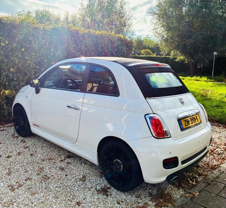 Fiat 500 C - 1.2 Lounge Sport, Auto's, Fiat, Particulier, 500C, ABS, Airbags, Airconditioning, Android Auto, Bluetooth, Boordcomputer