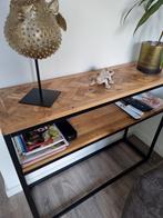 Site tafel, Huis en Inrichting, Tafels | Sidetables, Ophalen, Zo goed als nieuw, 25 tot 50 cm, Rechthoekig