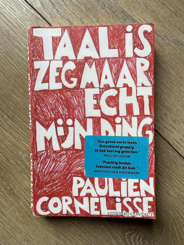 Taal is zeg maar echt mijn ding - Paulien Cornelisse, Boeken, Humor, Gelezen, Anekdotes en Observaties, Ophalen of Verzenden