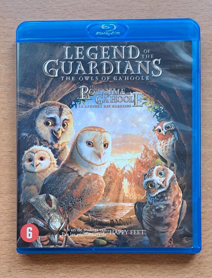 Legend Of The Guardians - The Owls Of Ga'Hoole, Cd's en Dvd's, Blu-ray, Zo goed als nieuw, Tekenfilms en Animatie, Verzenden