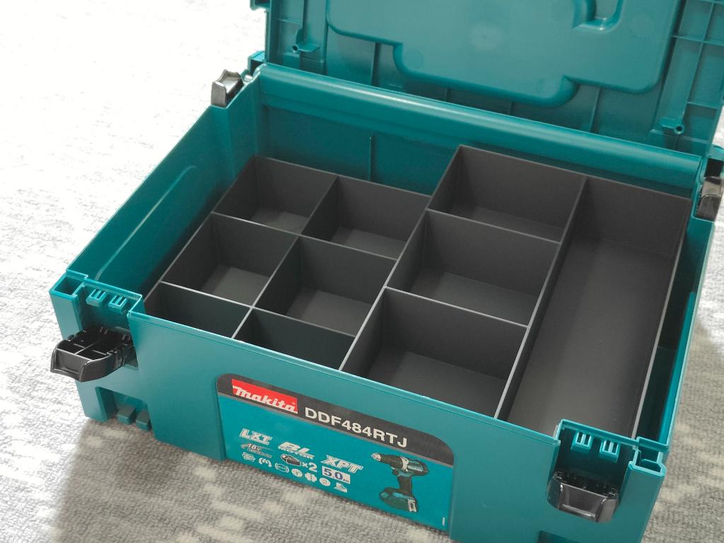 Makita MAKPAC Organizer bakjes, Doe-het-zelf en Verbouw, Gereedschapskisten, Almere, Nieuw, GEREED3D, Ophalen of Verzenden