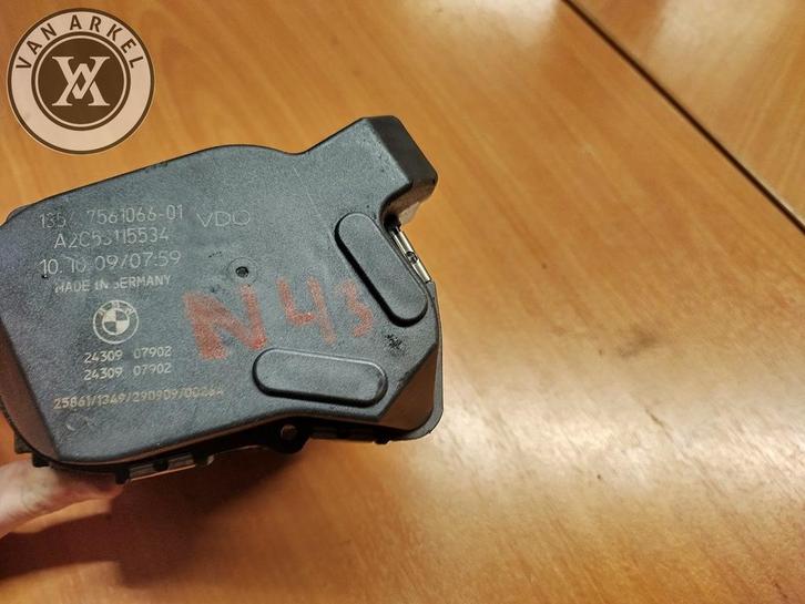 Gasklephuis N43 7561066, Auto-onderdelen, Brandstofsystemen, BMW, Gebruikt, Ophalen of Verzenden