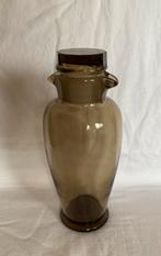 Kristalunie cocktailshaker "Travar" fumé, Antiek en Kunst, Ophalen of Verzenden