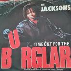 THE JACKSONS  - TIME OUT FOR THE BURGLAR (HOES BESCHADIGD), Ophalen of Verzenden, Gebruikt