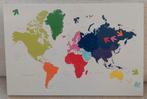 Magnetisch Memobord Wereldkaart Present Time PT, Ophalen of Verzenden, Zo goed als nieuw, Magneetbord